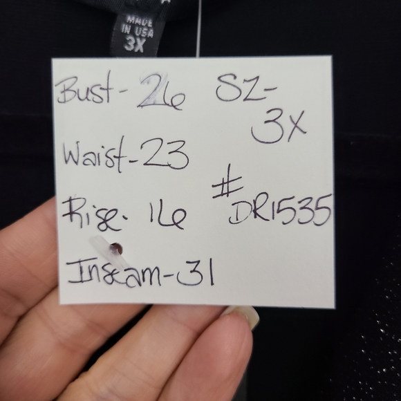 Tiana B Black Silver Metallic Cross Over Jumpsuit - Picture 16 of 16